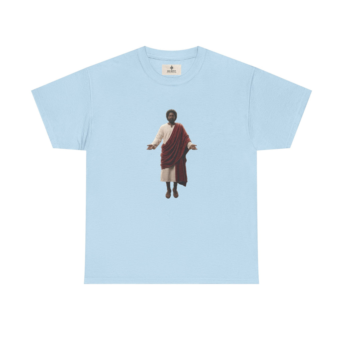 Jesus Figure T-Shirt — Radiant Christian Faith Tee