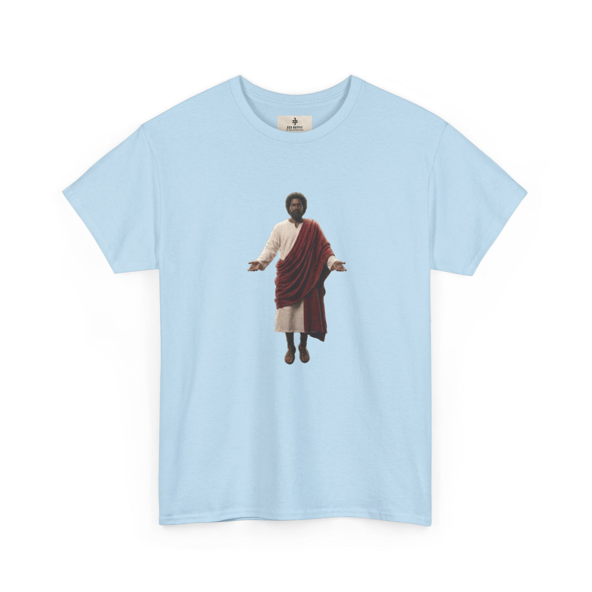 Jesus Figure T-Shirt — Radiant Christian Faith Tee