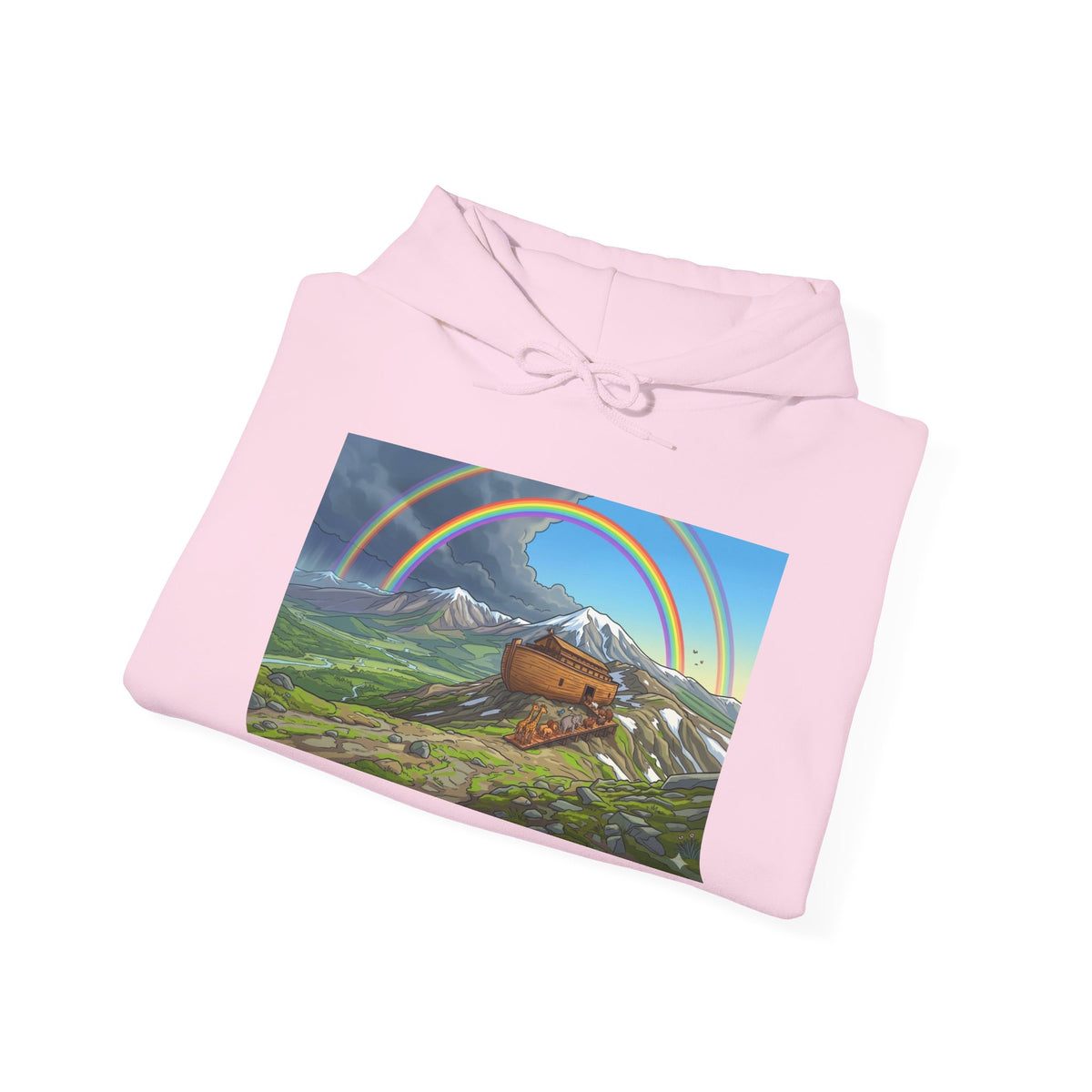Scenic Rainbow Ark Hoodie