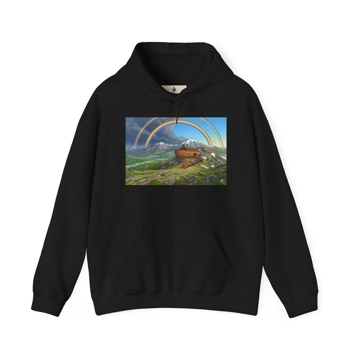 Scenic Rainbow Ark Hoodie