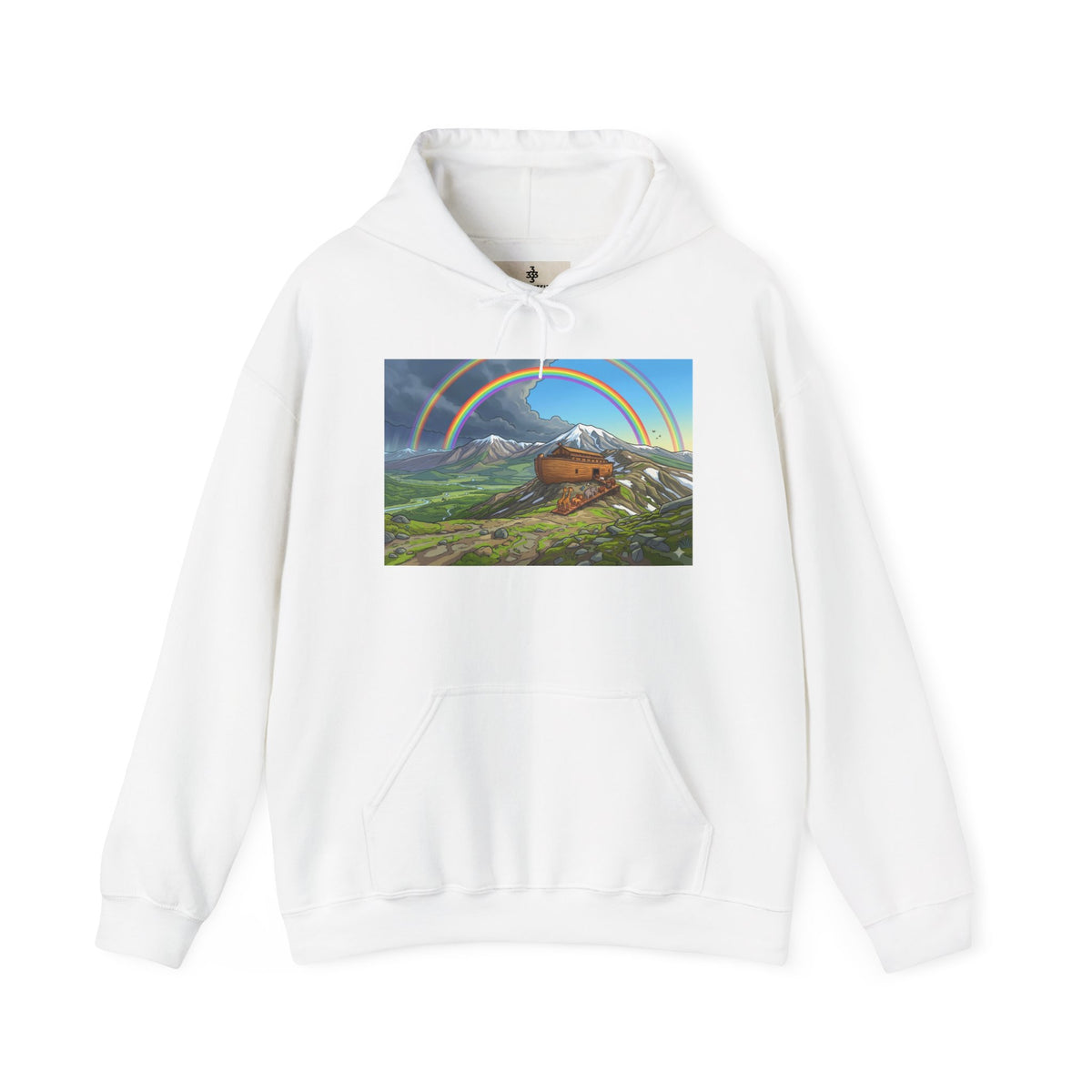 Scenic Rainbow Ark Hoodie