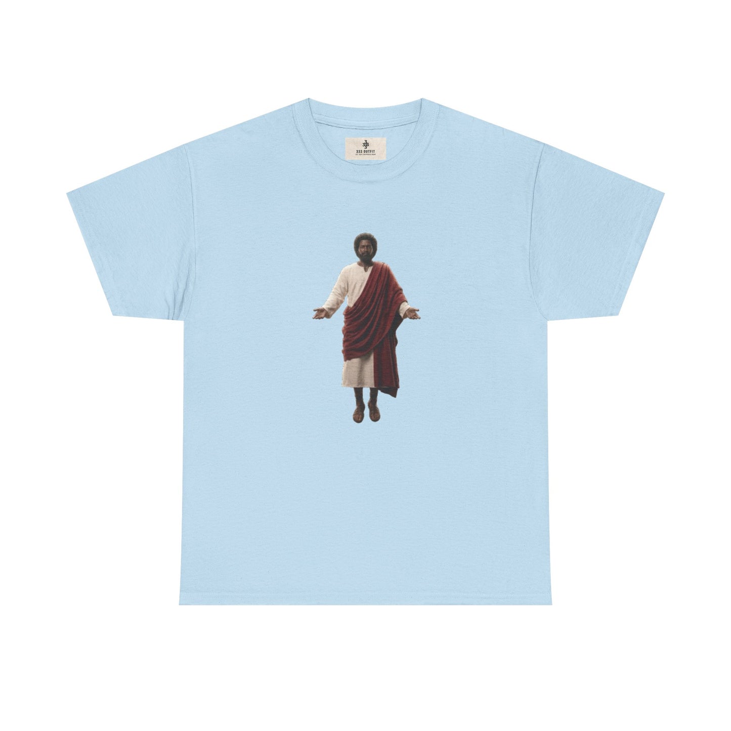 Jesus Figure T-Shirt — Radiant Christian Faith Tee