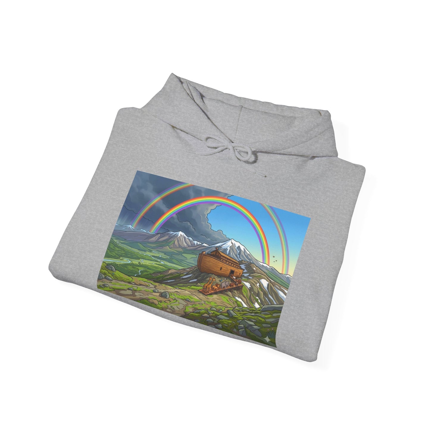 Scenic Rainbow Ark Hoodie