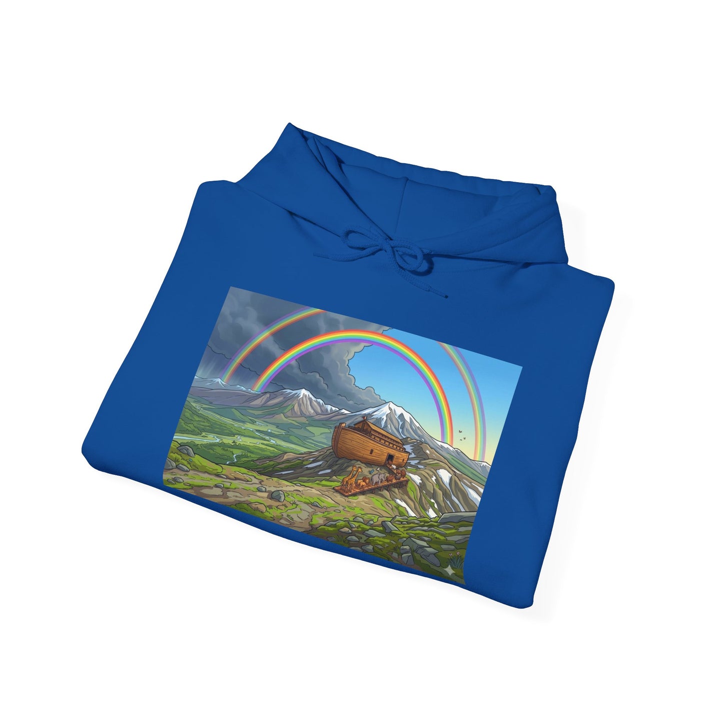 Scenic Rainbow Ark Hoodie