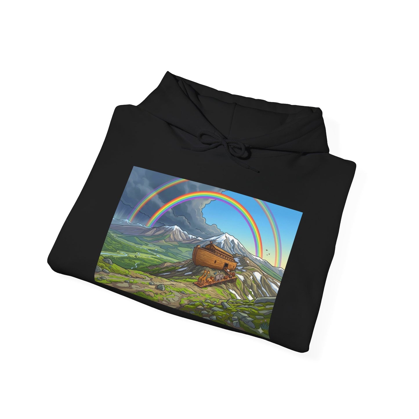 Scenic Rainbow Ark Hoodie