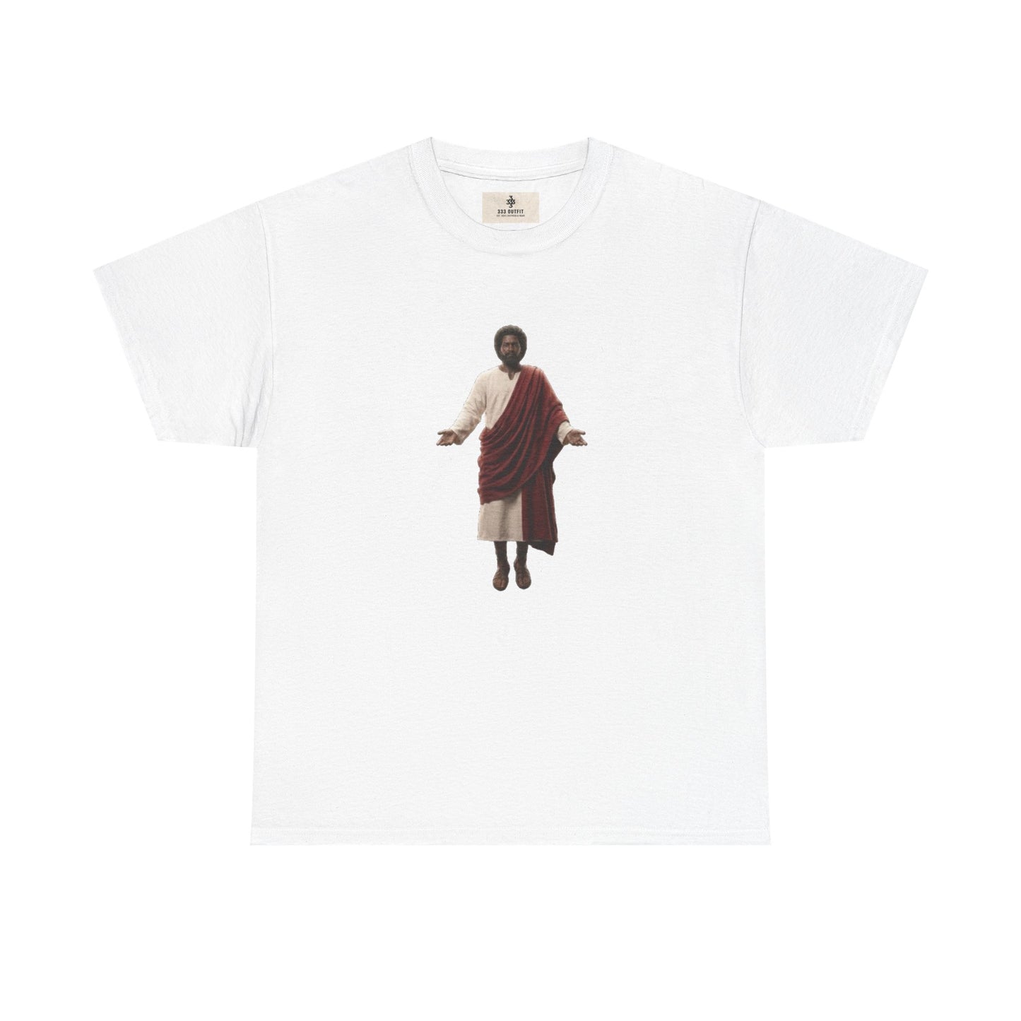 Jesus Figure T-Shirt — Radiant Christian Faith Tee