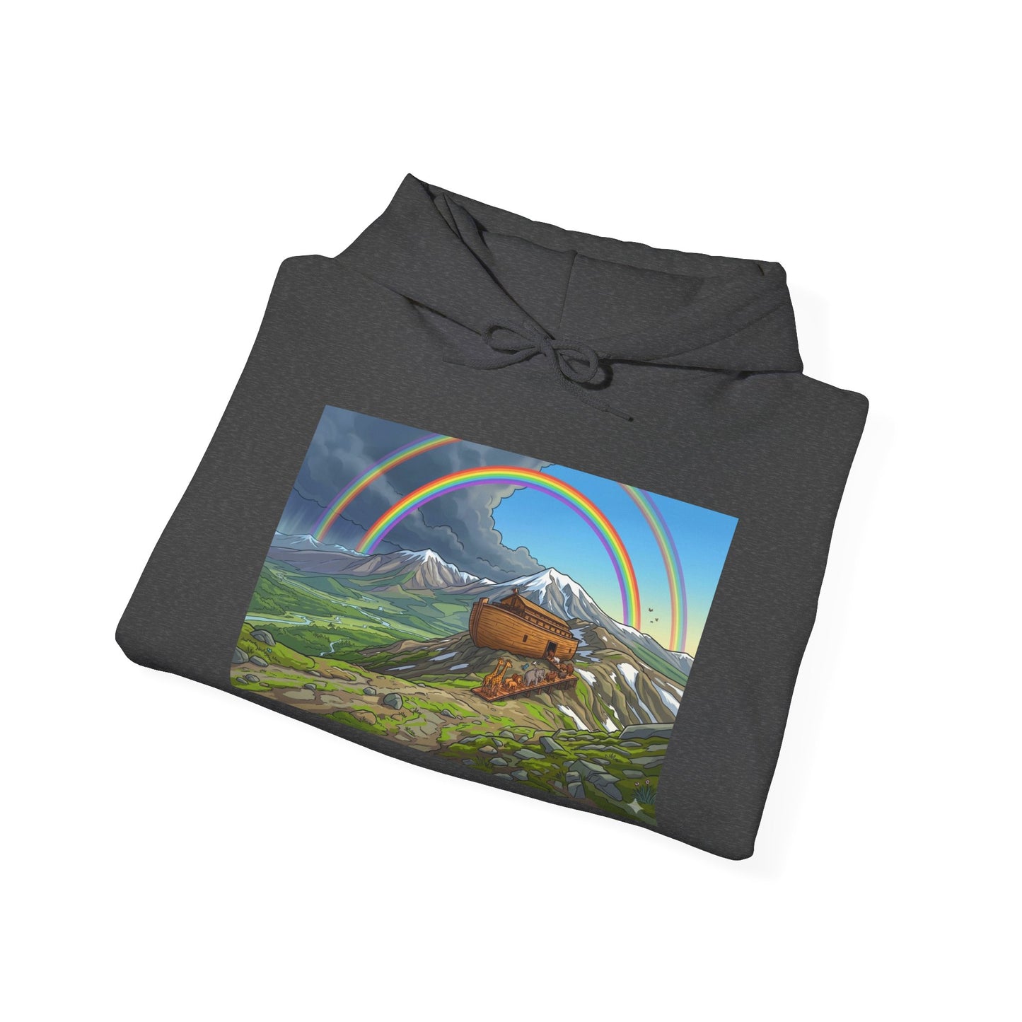 Scenic Rainbow Ark Hoodie