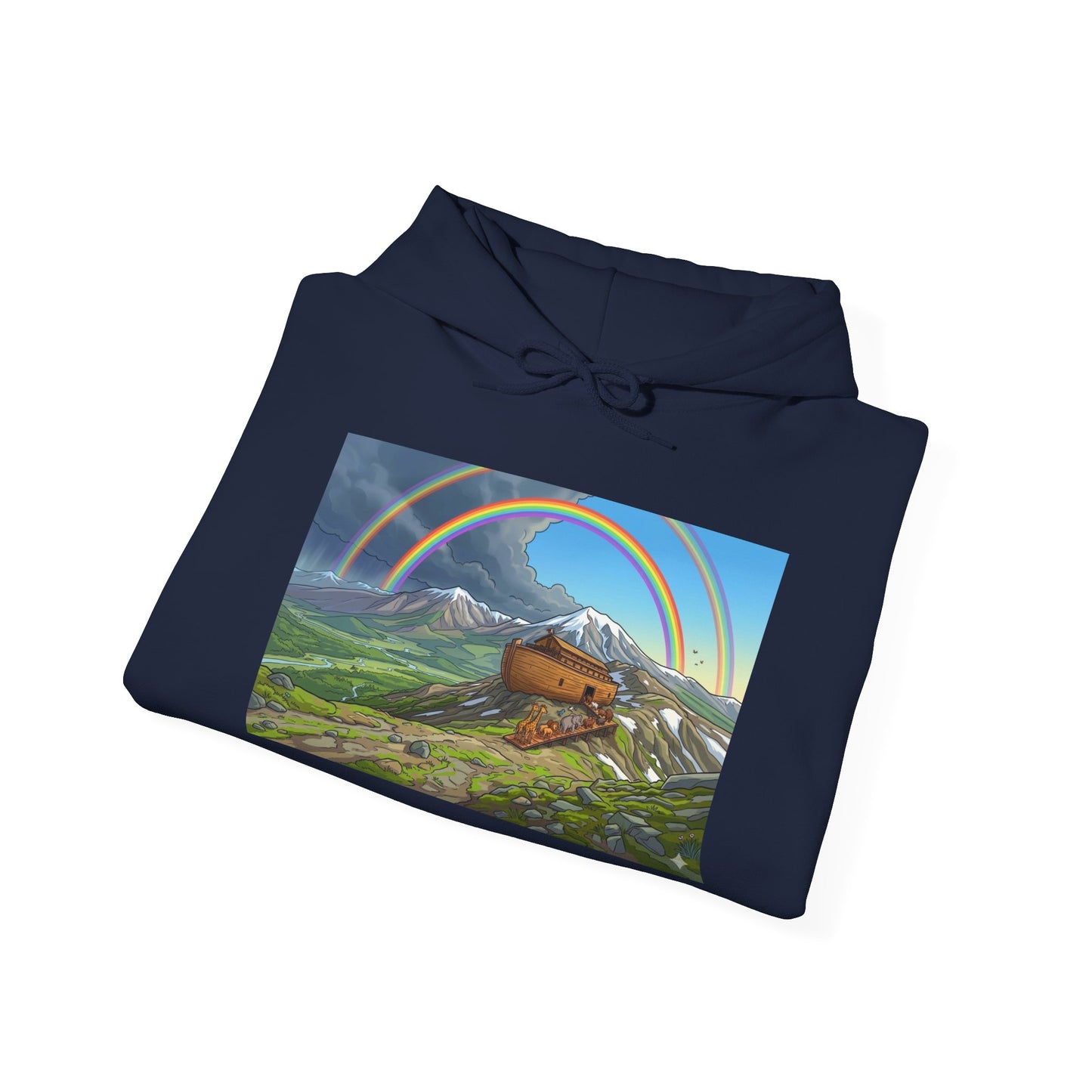 Scenic Rainbow Ark Hoodie