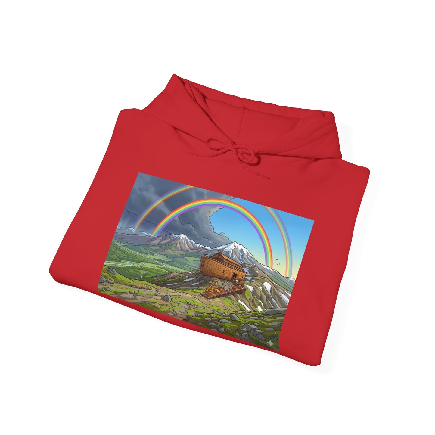 Scenic Rainbow Ark Hoodie