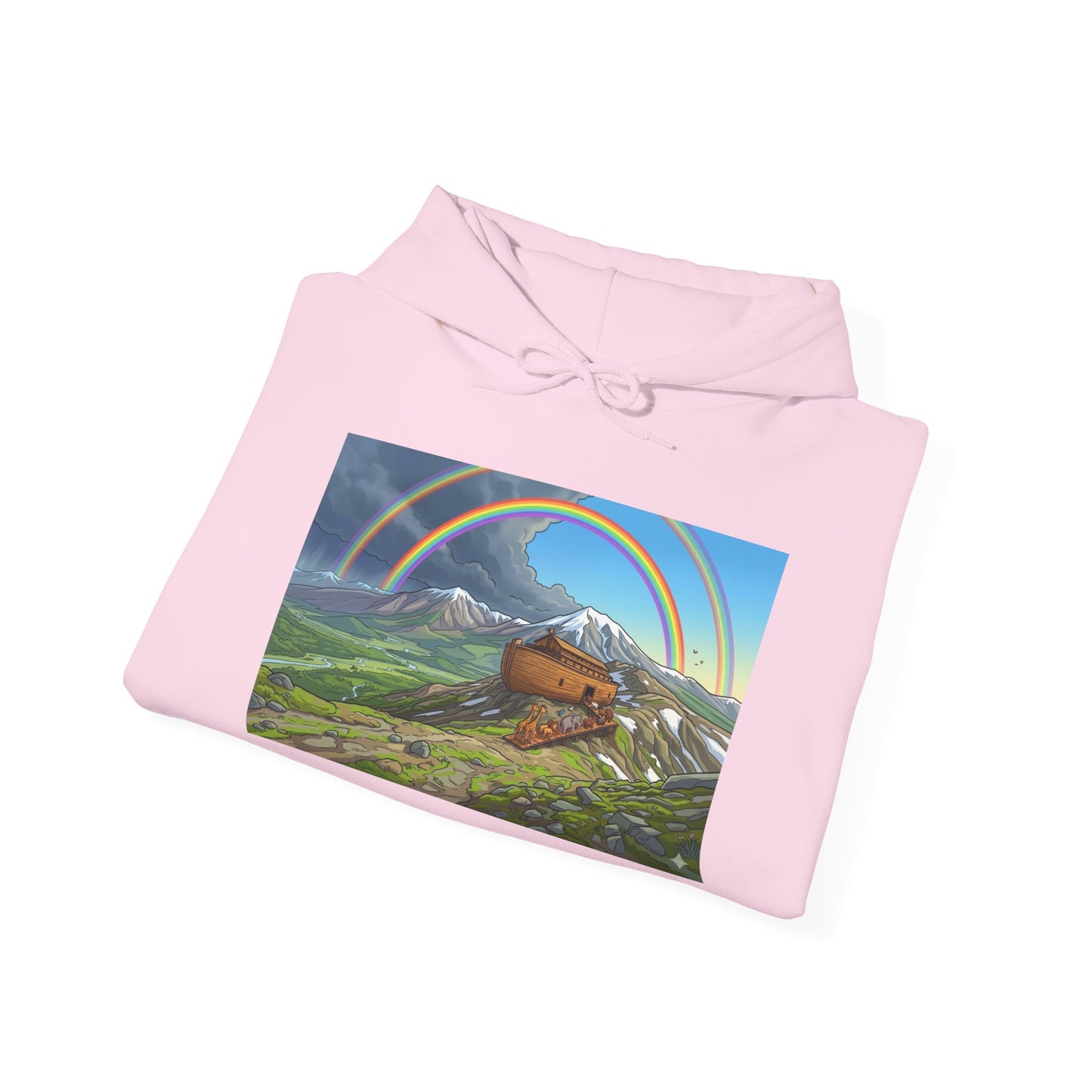 Scenic Rainbow Ark Hoodie
