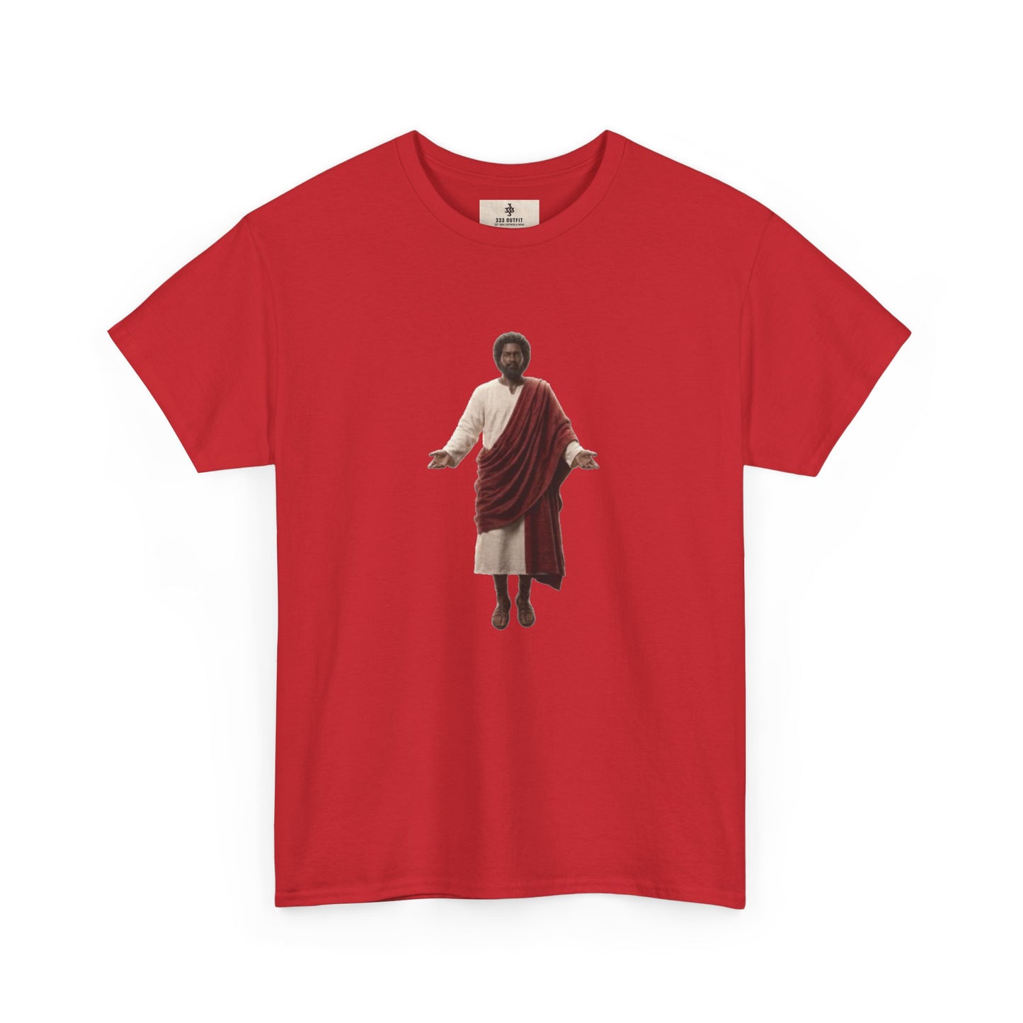 Jesus Figure T-Shirt — Radiant Christian Faith Tee