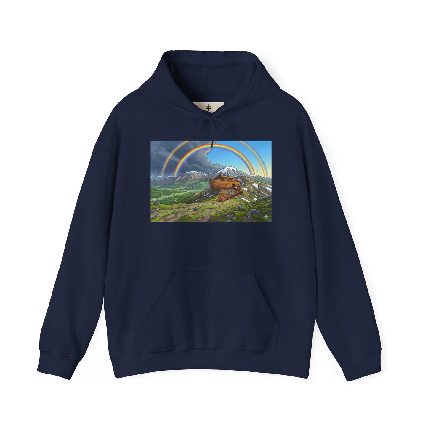 Scenic Rainbow Ark Hoodie
