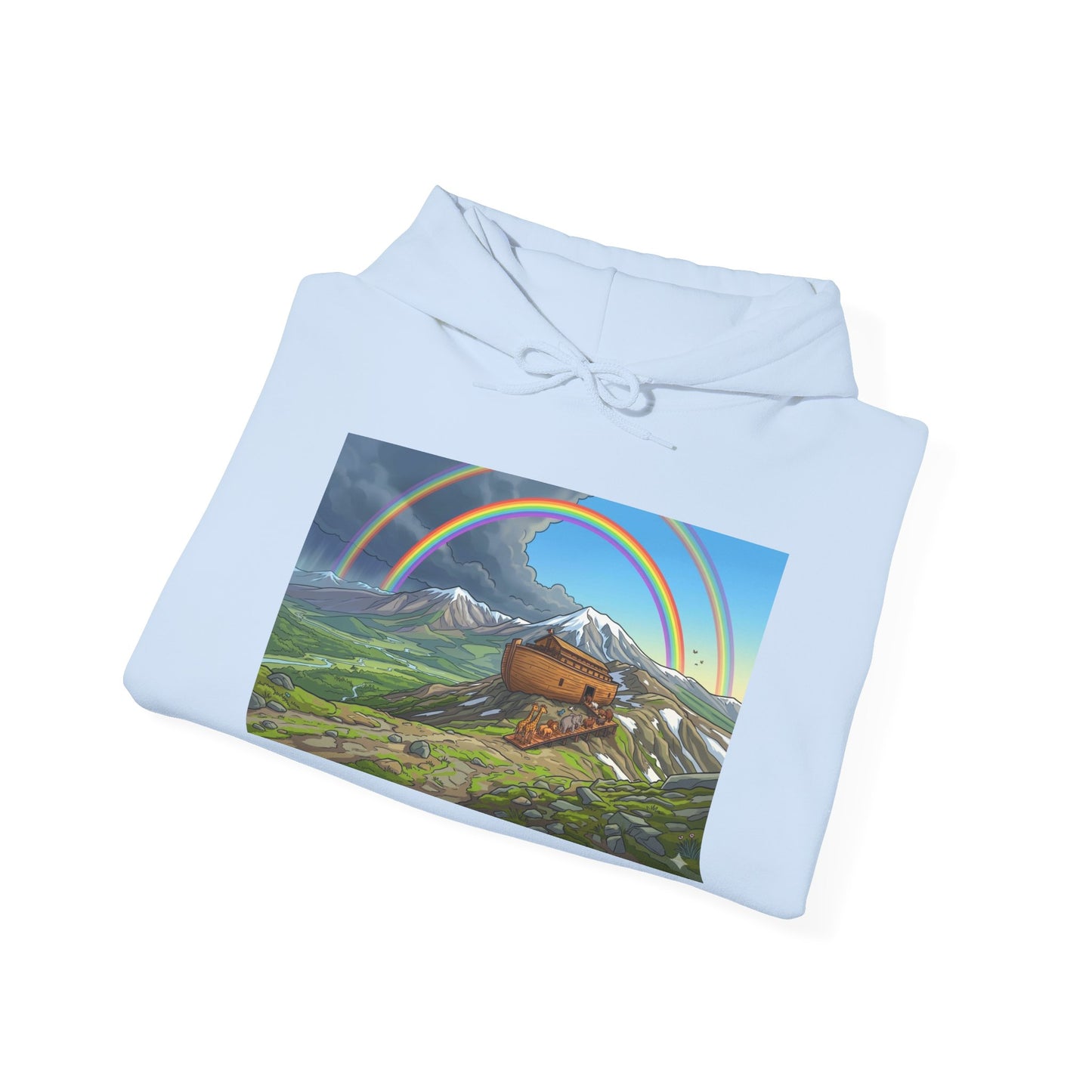 Scenic Rainbow Ark Hoodie